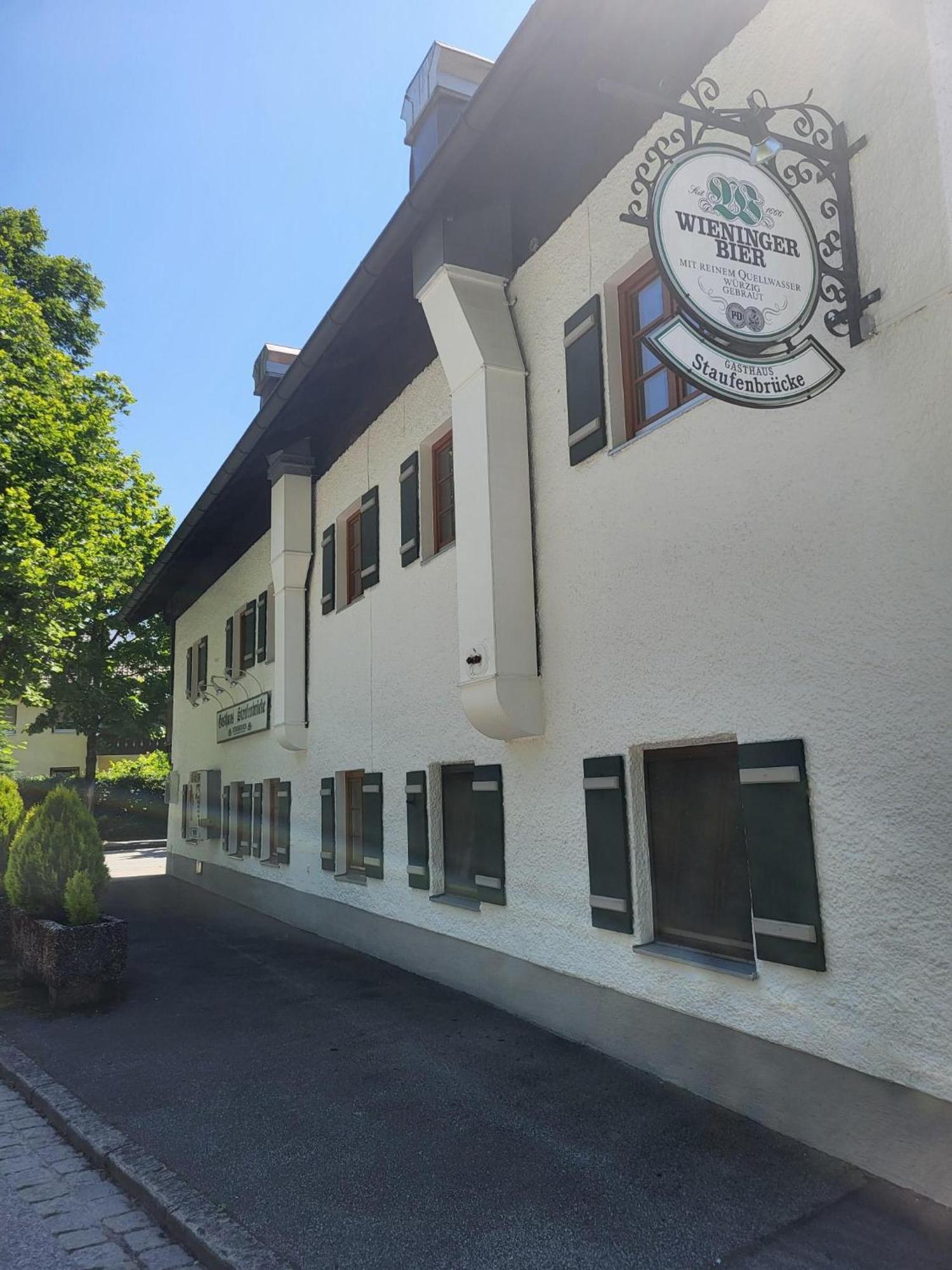 Gasthaus Staufenbruecke Bad Reichenhall Eksteriør bilde